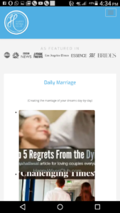 Marriage blog, marriage blogger