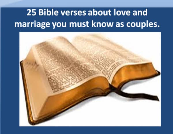 bible verses about marriage and love